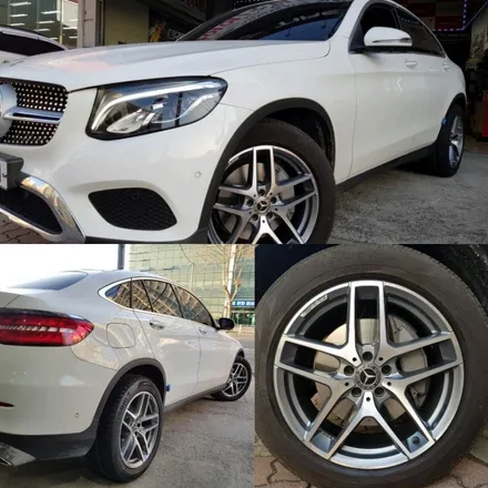 [휠제이]벤츠 GLC 19인치 AMG 인치업,휠복원(X253 GLC AMG 19인치 순정휠 별휠) / 대전 중구 문화동
