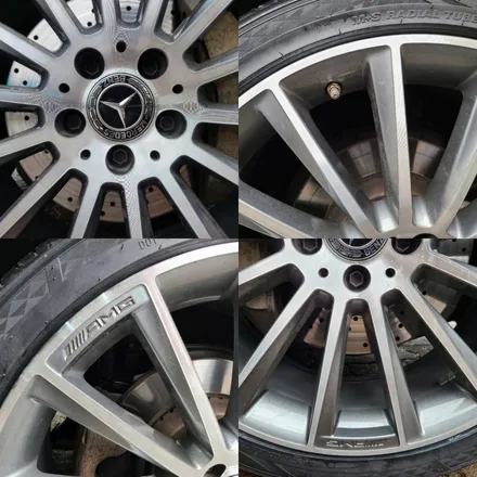 [휠제이]벤츠 W222 S클래스 63 AMG 마차 20인치 순정휠 휠복원 및 인치업 / 대전 중구 문화동
