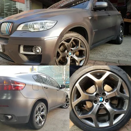 [휠제이]BMW X6 20인치 휠복원(고스트크롬) / 대전 중구 문화동