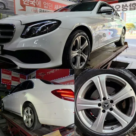 [휠제이]벤츠 W213 E클래스 휠복원, 인치업(feat.W215 CLS 400) / 대전 중구 문화동