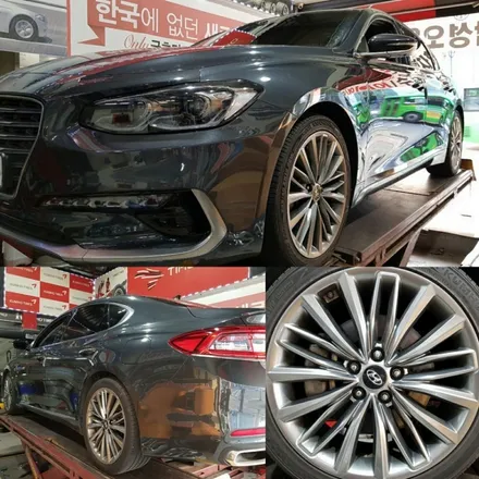 [휠제이]그랜저IG 휠튜닝(제네시스 G80 스포츠 19인치 순정휠) / 대전 중구 문화동