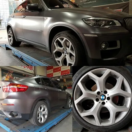 [휠제이]BMW X6 20인치 휠복원(고스트크롬) / 대전 중구 문화동