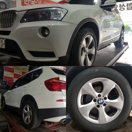 [휠제이] BMW X3 19인치 인치업, 휠복원(BMW X4 M스포츠 622M 19인치 순정휠) / 대전 중구 문화동