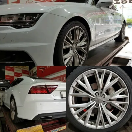 [휠제이] 아우디 A7 휠복원(55TDI 단조 20인치 순정휠) / 대전 중구 문화동