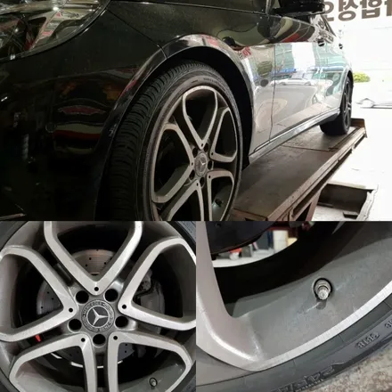 [휠제이] 벤츠 W212 E클래스(AMG 18인치 휠복원 및 교체) / 대전 중구 문화동