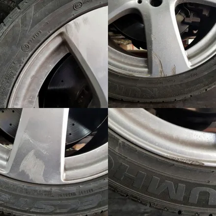 [휠제이]벤츠 C클래스 휠 인치업(C250 AMG 18인치 순정휠) / 대전 중구 문화동