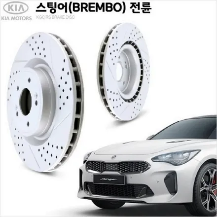 [휠제이]기아 스팅어 19인치 휠복원(유광블랙 휠도색) / 대전 중구 문화동