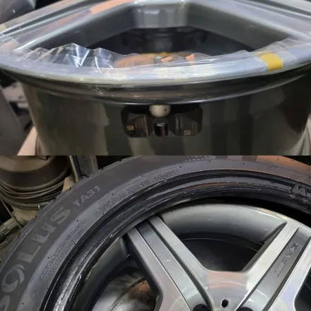 [휠제이]벤츠 W221 S클래스 S500 AMG 19인치 휠복원 / 대전 중구 문화동