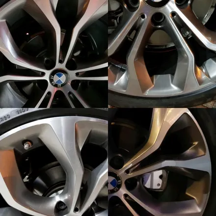 [휠제이] BMW X6 휠복원 및 인치업(20인치 휠 + 미쉐린 타이어) / 대전 중구 문화동
