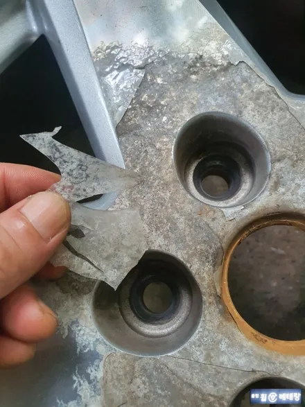 지프 컴패스 유광블랙복원 & 중고타이어교환[휠복원이벤트][환골탈태] / 인천 서구 금곡동