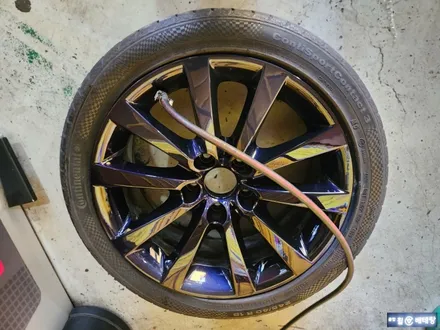 BMW528i 퍼플블랙복원 [일산휠복원][복원잘하는곳] / 인천 서구 금곡동