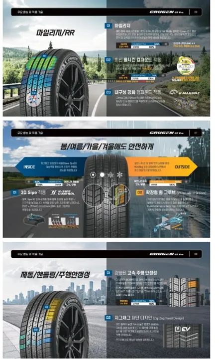 제네시스 GV80 금호 크루젠 GT PRO 타이어교환 [일산금호타이어][인천SUV타이어] / 인천 서구 금곡동