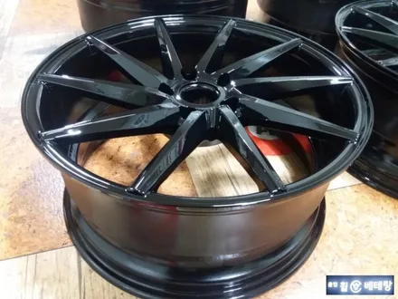 AVID CVT19인치 유광블랙복원 [인천휠수리복원점][휠유광블랙복원전문가] / 인천 서구 금곡동