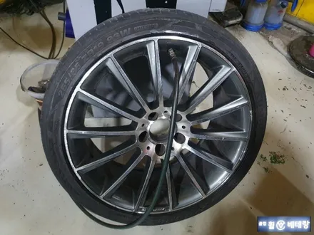 벤츠CLS350d 휠크렉수리[휠수리복원][복원전문점] / 인천 서구 금곡동