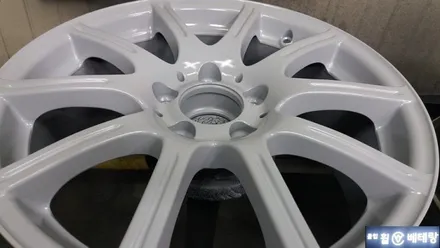 벤츠SLK 55amg 반무광블랙복원 [인천휠수리][김포휠수리] / 인천 서구 금곡동
