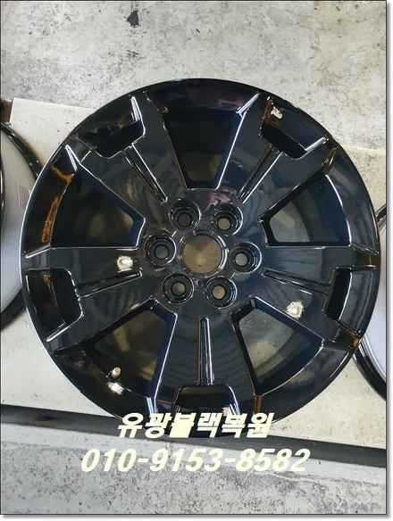 쉐보레 콜로라도 유광블랙복원[도장복원 전문점] / 인천 서구 금곡동