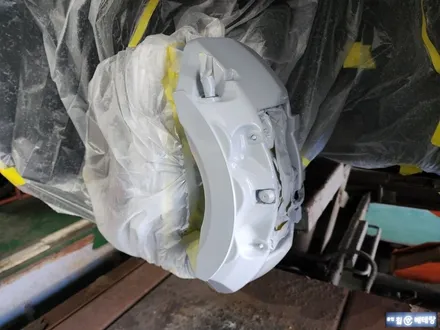 레인지로버 보그 레드 도장 [휠도장잘하는곳][고객맞춤도장] / 인천 서구 금곡동