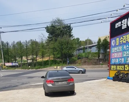 [인천휠수리복원] 라세티 프리미엄 메탈실버휠수리도장복원 [인천휠도장휠도색] / 인천 서구 금곡동
