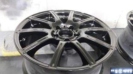 벤츠SLK 55amg 반무광블랙복원 [인천휠수리][김포휠수리] / 인천 서구 금곡동