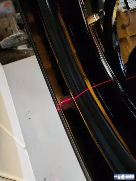 BMW760LD 유광블랙복원 [휠손상][도장불량] / 인천 서구 금곡동