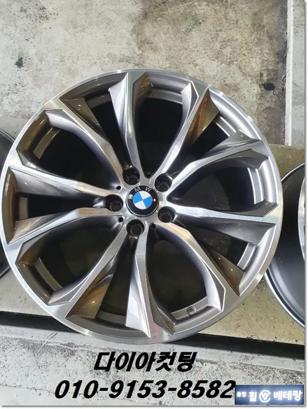 BMW X6 다이아컷팅 & 한국 벤투스S타이어교환  [저렴한가격][최고의기술] / 인천 서구 금곡동