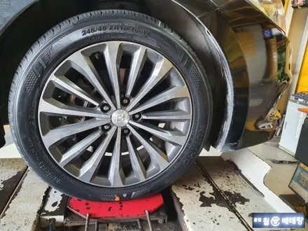 그랜져HG 금호 마제스티솔루스 타이어교환[위치교환][택배배송] / 인천 서구 금곡동