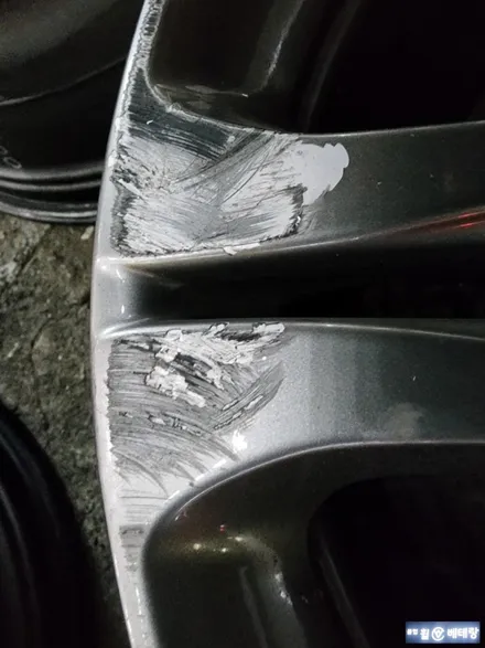BMW 640d 맷블랙 복원 [휠손상][휠복원성지] / 인천 서구 금곡동