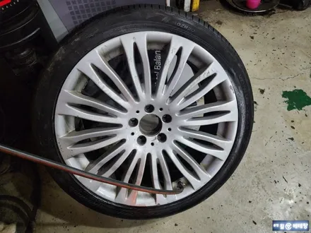 벤츠 S500 크렉 수리 [가까운휠복원][바람빠짐] / 인천 서구 금곡동
