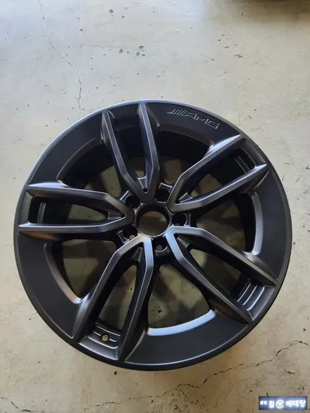 벤츠 E53amg 무광블랙 복원 [휠수리복원][휠도장복원] / 인천 서구 금곡동
