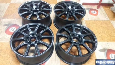벤츠SLK 55amg 반무광블랙복원 [인천휠수리][김포휠수리] / 인천 서구 금곡동