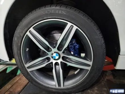 BMW118d 캘리퍼도장 [우레탄도장][도장잘하는곳] / 인천 서구 금곡동