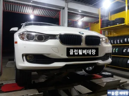 (인천검단휠수리복원) BMW320D touring 휠크렉수리복원 (김포휠타이어전문) / 인천 서구 금곡동
