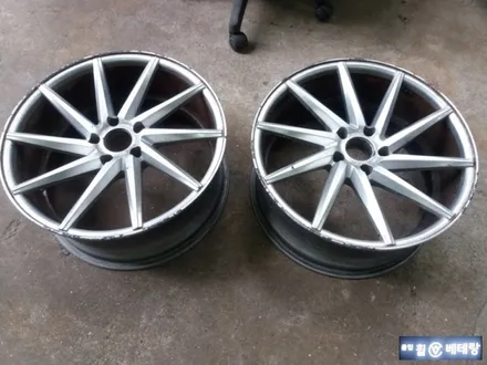 AVID CVT19인치 유광블랙복원 [인천휠수리복원점][휠유광블랙복원전문가] / 인천 서구 금곡동