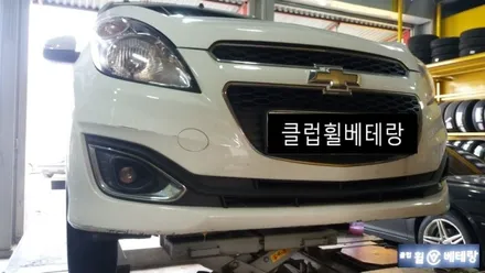 스파크 휠굴절수리 중고타이어교환[인천휠굴절수리][중고타이어교환] / 인천 서구 금곡동