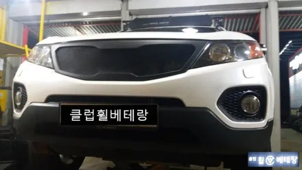쏘렌토R TE37 유광화이트 도장복원 / 인천 서구 금곡동