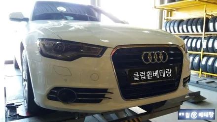아우디A6 컷팅복원& 굴절수리 / 인천 서구 금곡동