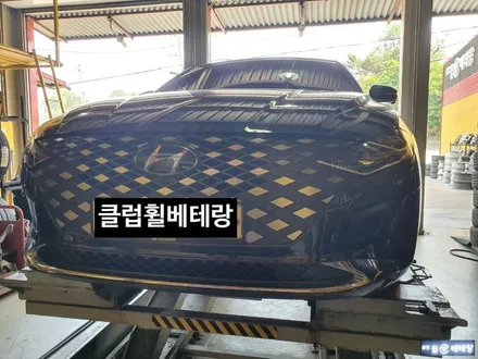 더뉴 그렌져 컷팅복원 & 중고타이어교환[휠타이어전문][김포휠복원] / 인천 서구 금곡동