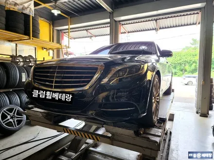 벤츠S350d 고스트크롬복원 & 굳이어 이글F1 타이어교환[휠타이어][김포휠복원] / 인천 서구 금곡동