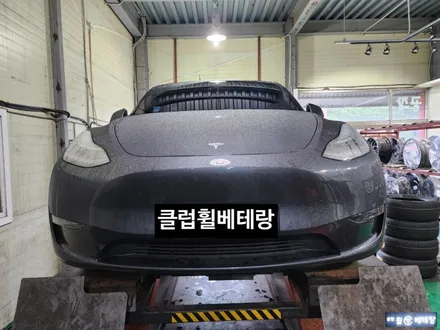 테슬라 모델Y 순정복원 [휠손상복원][휠복원잘하는곳] / 인천 서구 금곡동