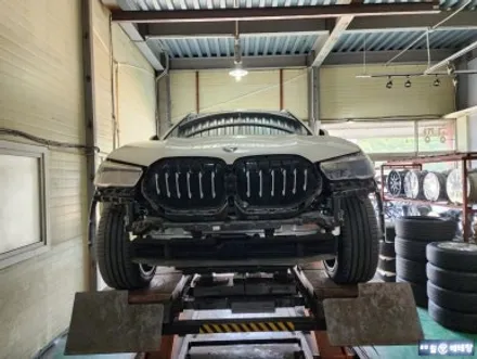 BMW new X6 컷팅복원 [휠수리복원][휠복원전문] / 인천 서구 금곡동