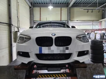 BMW118d 캘리퍼도장 [우레탄도장][도장잘하는곳] / 인천 서구 금곡동