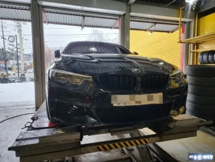 BMW 430i 맷블랙복원 [휠손상복원][휠수리] / 인천 서구 금곡동