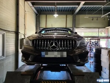 벤츠 CLA45 AMG 하이퍼 실버 복원 [휠손상복원][휠수리복원의정석] / 인천 서구 금곡동