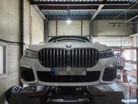 BMW 740LI 컷팅 복원 & 피렐리 PZRAS 타이어 교환 [휠수리복원][굴절][크렉] / 인천 서구 금곡동