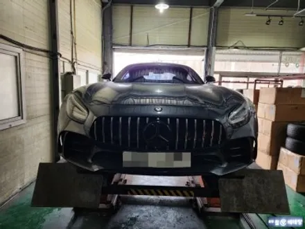 벤츠 AMG GT 브론즈 도장 [이염방지][도장전문] / 인천 서구 금곡동
