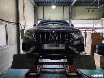 벤츠 E53amg 무광블랙 복원 [휠수리복원][휠도장복원] / 인천 서구 금곡동