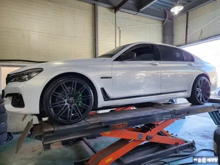 BMW760LD 22인치 무광블랙복원 [휠복원잘하는곳][고품격휠복원] / 인천 서구 금곡동