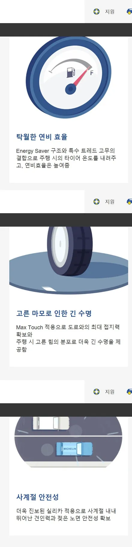링컨 코세어 컷팅복원 & 미쉐린 프라이머시투어A/S 타이어교환 [낙하물손상][타이어손상] / 인천 서구 금곡동