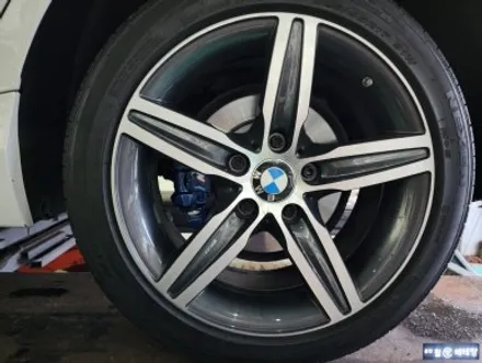 BMW118d 캘리퍼도장 [우레탄도장][도장잘하는곳] / 인천 서구 금곡동