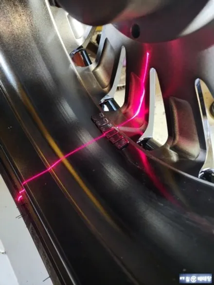 펠리세이드 순정복원 [휠수리복원][블랙잉크휠] / 인천 서구 금곡동
